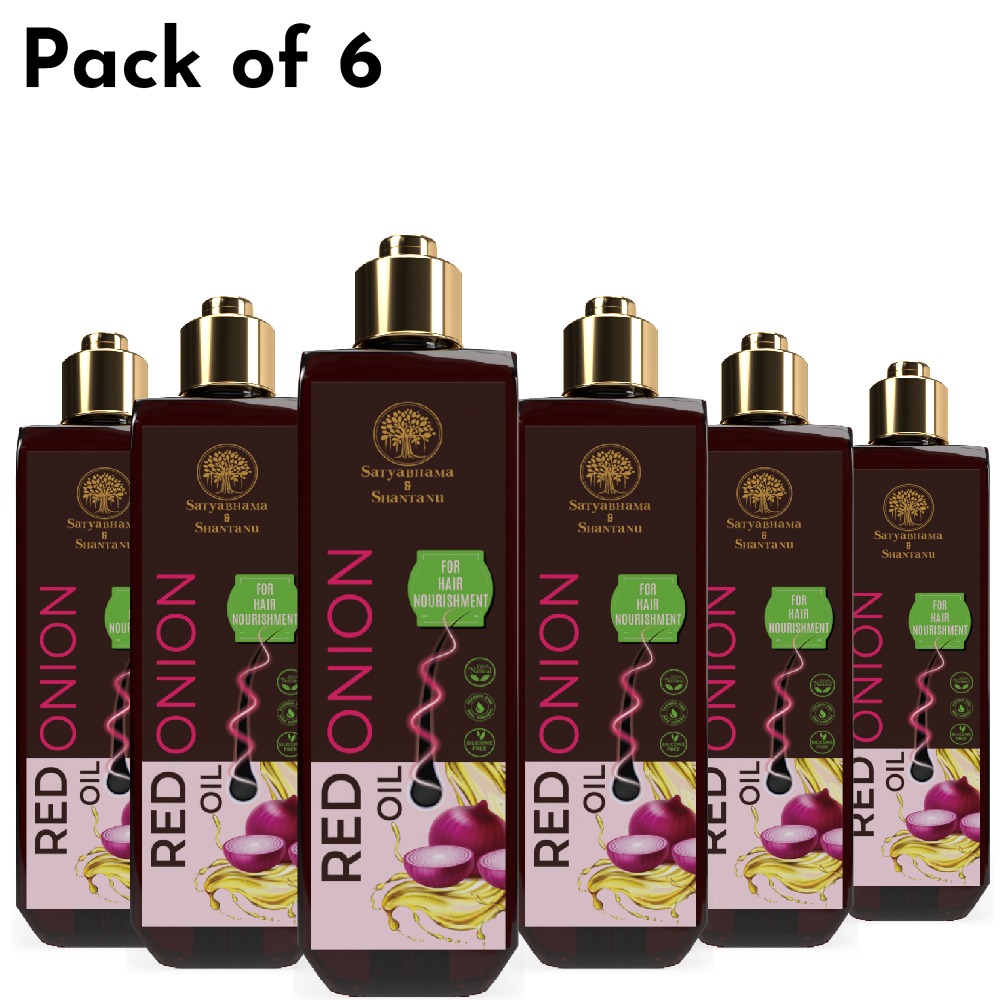 Red Onion Hair Oil (200 ml) Pack Of 6
